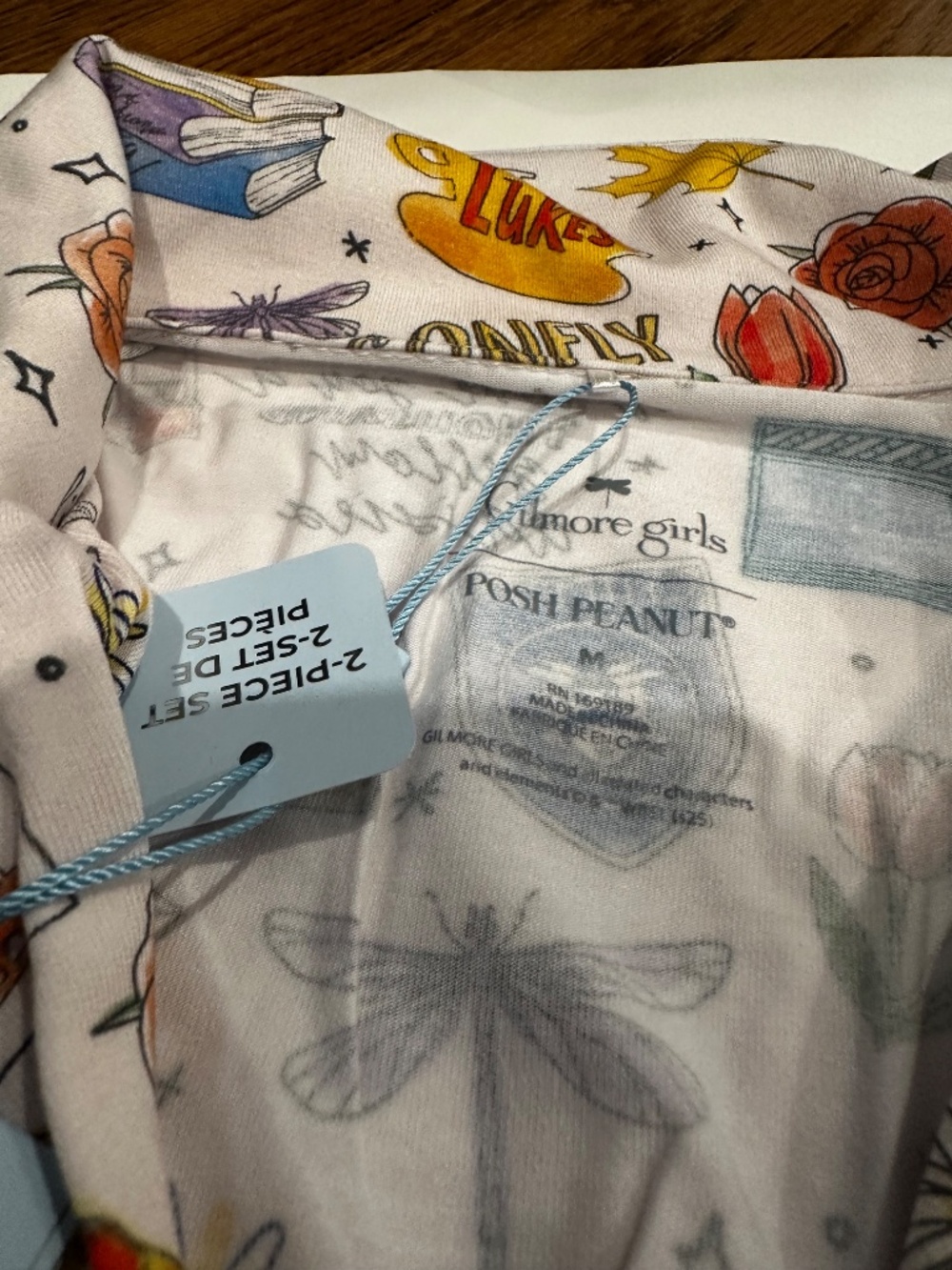 Gilmore Girls Posh Peanut Pajamas - Picture 3 of 5